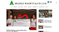 Desktop Screenshot of delislewalwyn.com